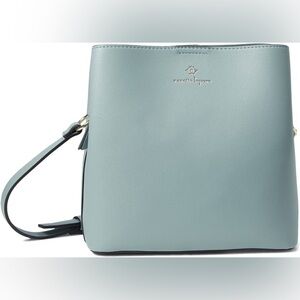 The Nanette Lepore Colleen Smooth Triple Section Bucket Bag